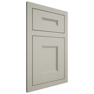 Shiloh Cabinetry Flush Inset Tahoe Paintable Clary Sage Door
