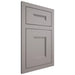 Shiloh Cabinetry Flush Inset Tahoe Paintable Dovetail Gray Door