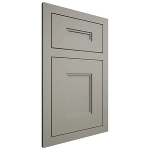 Shiloh Cabinetry Flush Inset Tahoe Paintable Evergreen Fog Door
