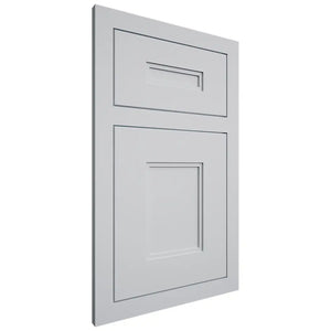 Shiloh Cabinetry Flush Inset Tahoe Paintable Niebla Azul Door