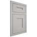 Shiloh Cabinetry Flush Inset Tahoe Paintable Unusual Gray Door
