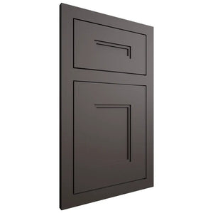 Shiloh Cabinetry Flush Inset Tahoe Paintable Urbane Bronze Door