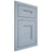 Shiloh Cabinetry Flush Inset Tahoe Poplar Plain Cut Sky Door
