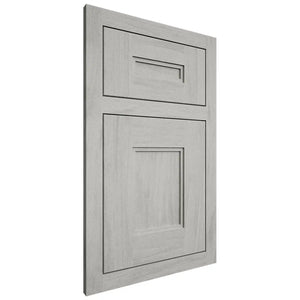 Shiloh Cabinetry Flush Inset Tahoe Poplar Plain Cut Stratus Door