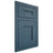 Shiloh Cabinetry Flush Inset Tahoe Red Oak Plain Cut Hudson Door