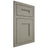 Shiloh Cabinetry Flush Inset Tahoe Red Oak Plain Cut Thyme Door