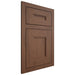 Shiloh Cabinetry Flush Inset Tahoe Walnut Plain Cut Natural Door
