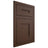 Shiloh Cabinetry Flush Inset Tahoe White Oak Plain Cut Braun Door