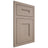 Shiloh Cabinetry Flush Inset Tahoe White Oak Plain Cut Whitewash Door