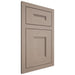 Shiloh Cabinetry Flush Inset Tahoe White Oak Plain Cut Whitewash Door