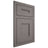 Shiloh Cabinetry Flush Inset Tahoe White Oak Quarter Sawn Flagstone Door