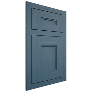 Shiloh Cabinetry Flush Inset Tahoe White Oak Quarter Sawn Hudson Door