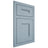Shiloh Cabinetry Flush Inset Tahoe White Oak Quarter Sawn Sky Door