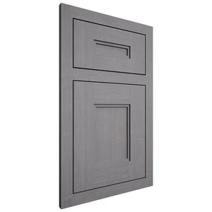 Shiloh Cabinetry Flush Inset Tahoe White Oak Quarter Sawn Sterling Door
