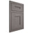 Shiloh Cabinetry Flush Inset Tahoe White Oak Rift Cut Flagstone Door