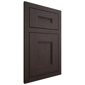Shiloh Cabinetry Flush Inset Tahoe White Oak Rift Cut Morel Door