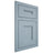 Shiloh Cabinetry Flush Inset Tahoe White Oak Rift Cut Sky Door