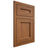 Shiloh Cabinetry Flush Inset Ward Cherry Plain Cut Coffee Door