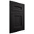 Shiloh Cabinetry Flush Inset Ward Cherry Plain Cut Espresso Door