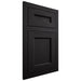 Shiloh Cabinetry Flush Inset Ward Cherry Plain Cut Espresso Door