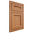 Shiloh Cabinetry Flush Inset Ward Cherry Plain Cut Medium Door