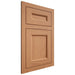 Shiloh Cabinetry Flush Inset Ward Cherry Plain Cut Natural Door