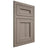 Shiloh Cabinetry Flush Inset Ward Hickory Plain Cut Sterling Door