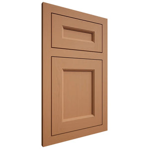 Shiloh Cabinetry Flush Inset Ward Maple Plain Cut Cashmere Door