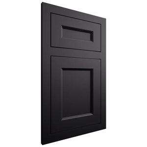 Shiloh Cabinetry Flush Inset Ward Paintable Black Door