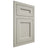 Shiloh Cabinetry Flush Inset Ward Paintable Clary Sage Door