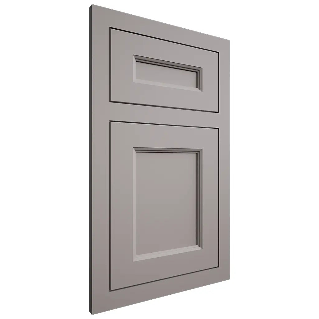 Shiloh Cabinetry Flush Inset Ward Paintable Dovetail Gray Door