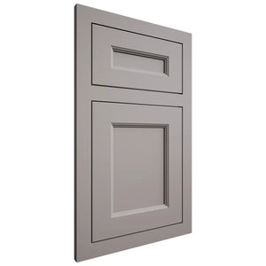 Shiloh Cabinetry Flush Inset Ward Paintable Dovetail Gray Door