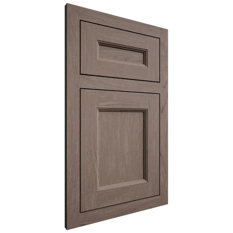 Shiloh Cabinetry Flush Inset Ward Poplar Plain Cut River Rock Door