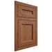 Shiloh Cabinetry Flush Inset Ward Red Oak Plain Cut Braun Door