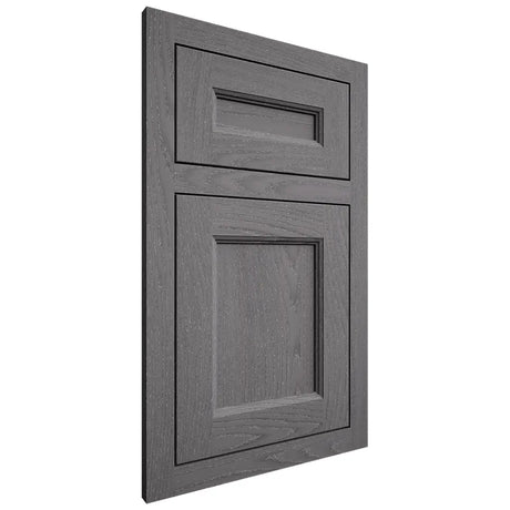 Shiloh Cabinetry Flush Inset Ward Red Oak Plain Cut Cadet Door