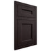 Shiloh Cabinetry Flush Inset Ward Red Oak Plain Cut Espresso Door