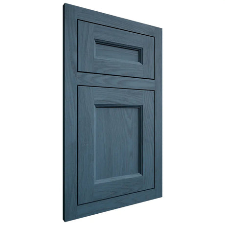 Shiloh Cabinetry Flush Inset Ward Red Oak Plain Cut Hudson Door