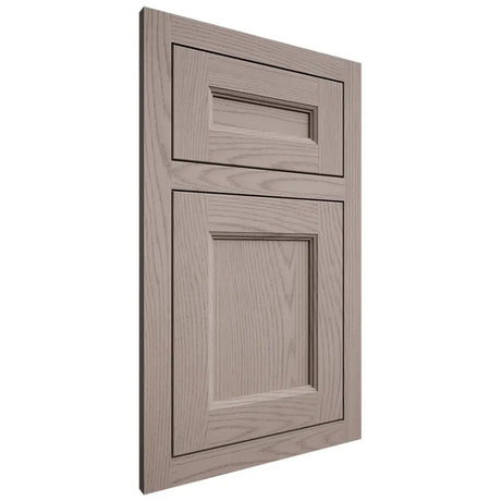 Shiloh Cabinetry Flush Inset Ward Red Oak Plain Cut Sterling Door