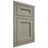 Shiloh Cabinetry Flush Inset Ward Red Oak Plain Cut Thyme Door