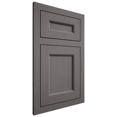 Shiloh Cabinetry Flush Inset Ward Walnut Plain Cut Cadet Door