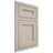 Shiloh Cabinetry Flush Inset Ward Walnut Plain Cut Seagull Door