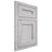 Shiloh Cabinetry Flush Inset Ward Walnut Plain Cut Stratus Door