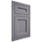 Shiloh Cabinetry Flush Inset Ward White Oak Plain Cut Cadet Door
