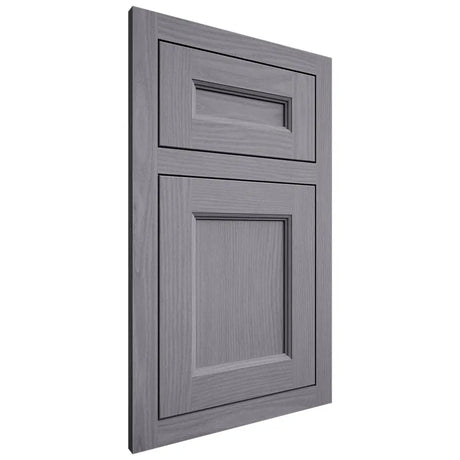 Shiloh Cabinetry Flush Inset Ward White Oak Plain Cut Cadet Door