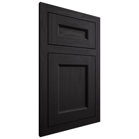 Shiloh Cabinetry Flush Inset Ward White Oak Plain Cut Espresso Door