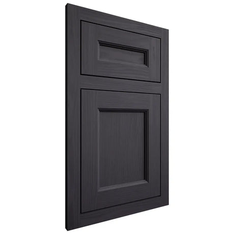 Shiloh Cabinetry Flush Inset Ward White Oak Plain Cut Harbor Door