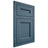 Shiloh Cabinetry Flush Inset Ward White Oak Plain Cut Hudson Door