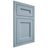 Shiloh Cabinetry Flush Inset Ward White Oak Plain Cut Sky Door