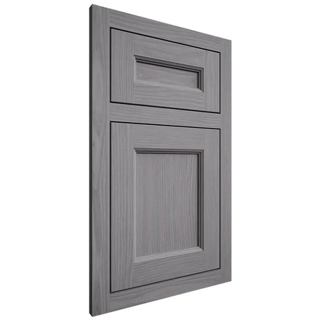 Shiloh Cabinetry Flush Inset Ward White Oak Plain Cut Sterling Door