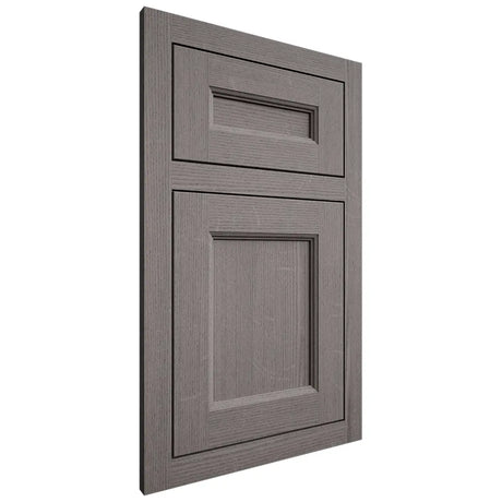 Shiloh Cabinetry Flush Inset Ward White Oak Quarter Sawn Flagstone Door